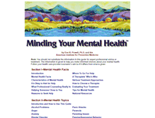 Tablet Screenshot of mentalhealth.tulane.edu