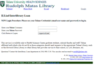 Tablet Screenshot of matas-lib.tulane.edu
