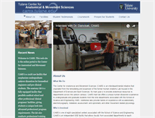 Tablet Screenshot of cams.tulane.edu