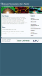 Mobile Screenshot of mncf.tulane.edu