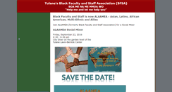 Desktop Screenshot of bfsa.tulane.edu