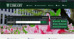 Desktop Screenshot of library.tulane.edu