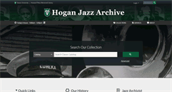 Desktop Screenshot of jazz.tulane.edu